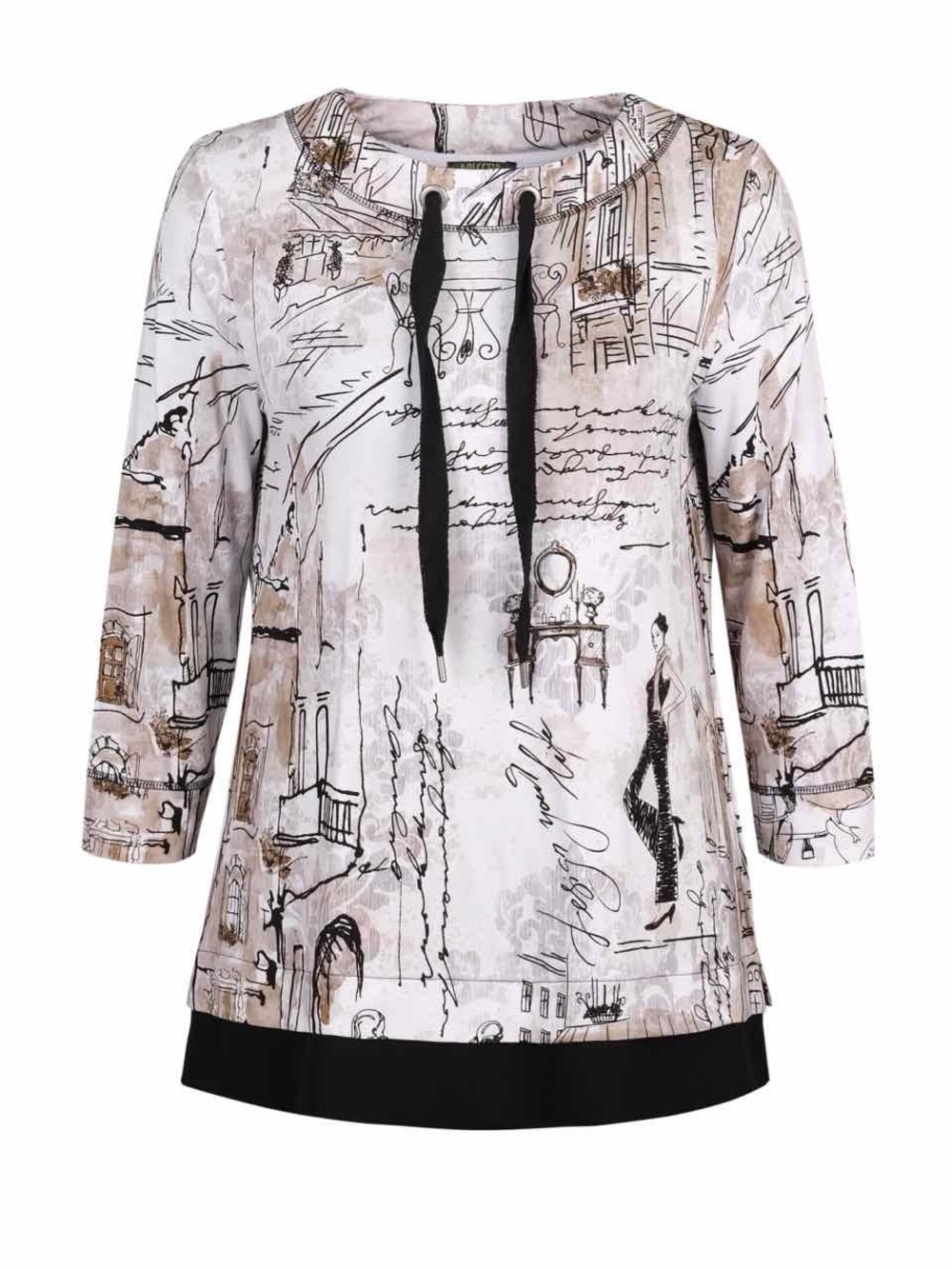 Dolcezza Top “Once in Paris” Style #70131